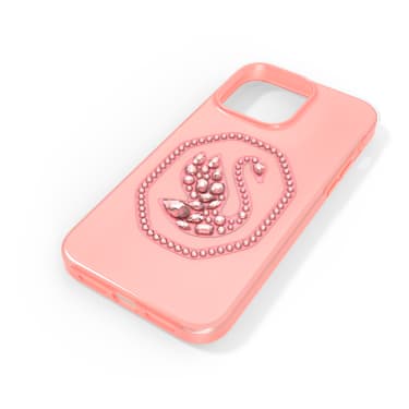 手機殼, 天鵝, iPhone® 14 Pro Max, 淺粉色 - Swarovski, 5649848