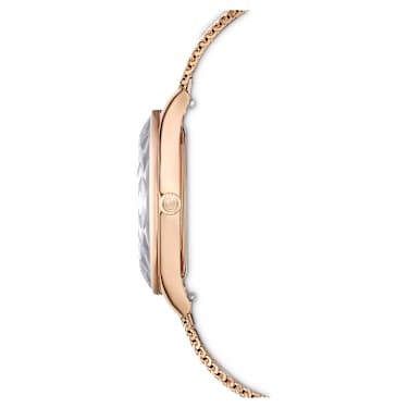 Octea Nova Uhr, Schweizer Produktion, Metallarmband, Roséfarben, Roségoldfarbenes Finish - Swarovski, 5650011