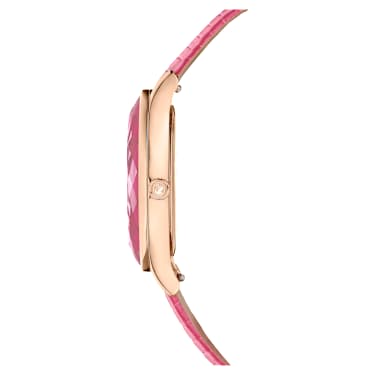 Swarovski watch best sale pink face