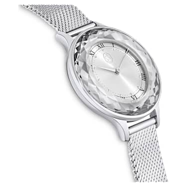 Nova 腕表, 瑞士制造, 金属手链, 银色, 不锈钢 - Swarovski, 5650039