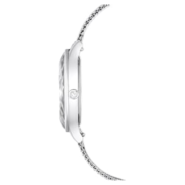 Octea Nova watch, Swiss Made, Metal bracelet, Silver Tone, Stainless steel - Swarovski, 5650039