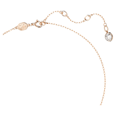 Swan Anhänger, Schwan, Mittel, Grün, Roségold-Legierungsschicht - Swarovski, 5650067