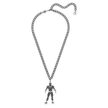 Black Panther © MARVEL necklace, Black Panther, Black, Ruthenium plated - Swarovski, 5650573