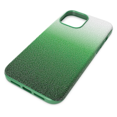 High smartphone case, Color gradient, iPhone® 14, Green | Swarovski