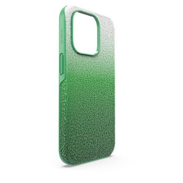 High smartphone case, Colour gradient, iPhone® 14 Pro, Green - Swarovski, 5650677