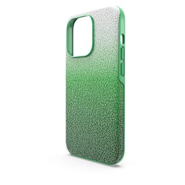 SWAROVSKI グラデーショングリーン iPhone14ケース High smartphone case, Colour gradient, iPhone® 14, Green | Swarovski