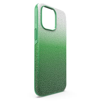 High Smartphone 套, 渐变色彩, iPhone® 14 Pro Max, 绿色 - Swarovski, 5650680