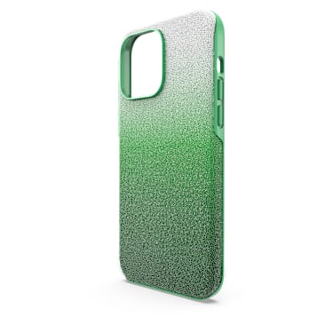 SWAROVSKI グラデーショングリーン iPhone14ケース High smartphone case, Color gradient, iPhone® 14 Pro Max, Green