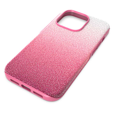 High Smartphone 套, 渐变色彩, iPhone® 14 Pro, 粉红色 - Swarovski, 5650833