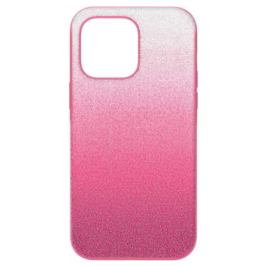 Ovitek za mobilni telefon High, Barvno prelivanje, iPhone® 14 Pro Max, Roza - Swarovski, 5650834