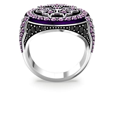Black diamond panther ring top
