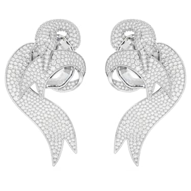 Flipkart.com - Buy SWAROVSKI 5379944, Swan Lake Pierced Earrings Jacket  Metal Earring Set Online at Best Prices in India