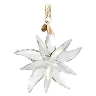 SCS 水晶年集雪絨花掛飾 2023 - Swarovski, 5651063