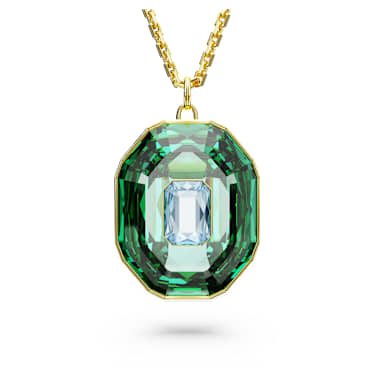 Chroma ペンダント, ミックスカット, 大, マルチカラー, ゴールドトーン・プレーティング - Swarovski, 5651293