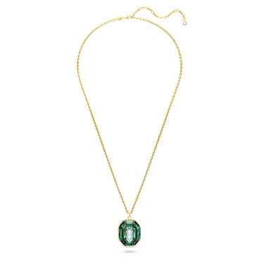 Chroma pendant, Mixed cuts, Large, Multicolored, Gold-tone plated - Swarovski, 5651293
