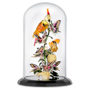 Idyllia Birds and Butterflies Bell Jar - Swarovski, 5652388
