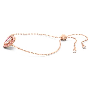 Gema 520 브레이슬릿, 하트, 핑크, 로즈골드 톤 플래팅 - Swarovski, 5653012