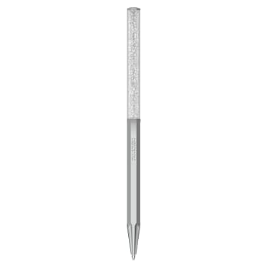 Crystalline Kugelschreiber, Achteckform, Silberfarben, Verchromt - Swarovski, 5654062