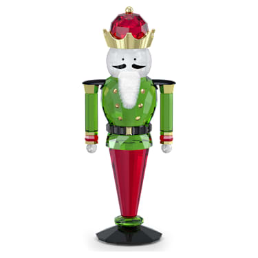 Holiday Cheers Nussknacker, grün - Swarovski, 5656196