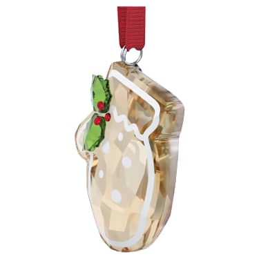 Holiday Cheers Gingerbread Glove Ornament - Swarovski, 5656276