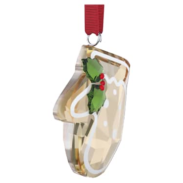 Holiday Cheers Gingerbread Glove Ornament - Swarovski, 5656276