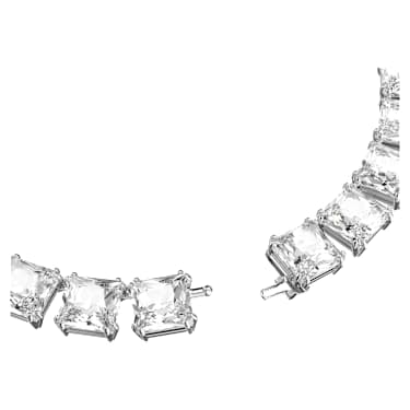 Millenia 套装, 混合切割, 白色, 镀铑 - Swarovski, 5656351