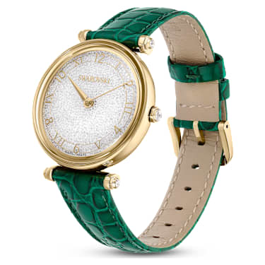Reloj top swarovski verde