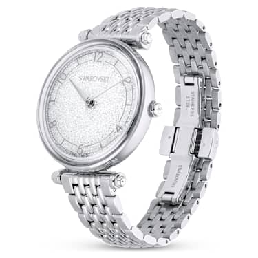 Crystalline Wonder 워치, 스위스 메이드, 메탈 브레이슬릿, 실버 톤, 스테인리스 스틸 - Swarovski, 5656929