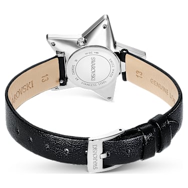 Symbolica Star watch Swiss Made Star Leather strap White Stainless steel