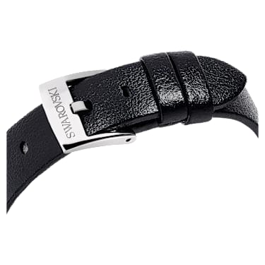 Zegarek Symbolica Star, Swiss Made, Gwiazda, Skórzany pasek, Biały, Stal szlachetna - Swarovski, 5656952
