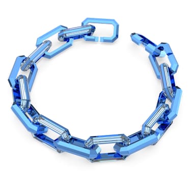 リアル necklace, Lucent Statement, Swarovski | Blue 乳液・ミルク
