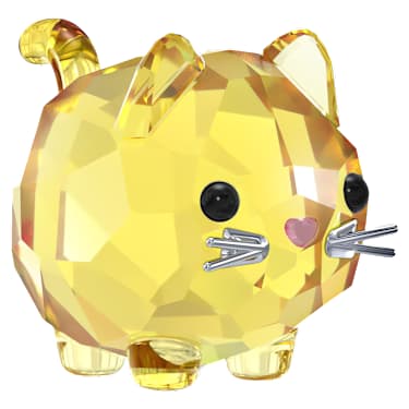 Chubby Cats Chat Jaune - Swarovski, 5658325