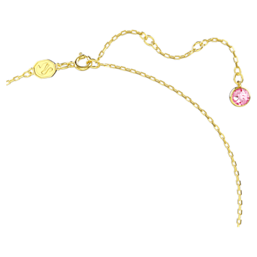 Idyllia จี้สร้อยคอ, ผีเสื้อ, หลากสี, เคลือบโทนสีทอง - Swarovski, 5658857