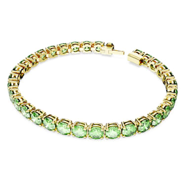Tennis Bracelet Swarovski 18k Gold and White Gold, 925 Sterling Silver, Lab  Grown Diamonds, Men and Women Everyday Jewelry - Etsy
