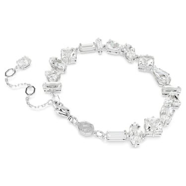 Bracelet Mesmera, Tailles variées, Blanc, Métal rhodié - Swarovski, 5661529
