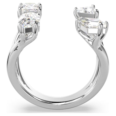 Bague hot sale ouverte swarovski