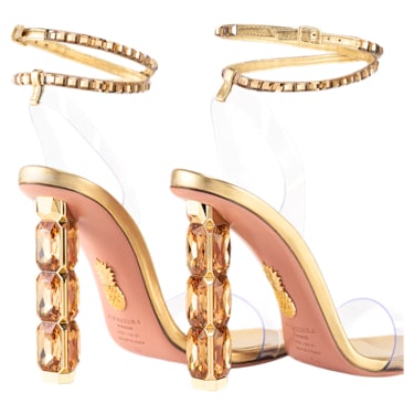 Sandalo AQUAZZURA Aura, Tono dorato delicato - Swarovski, 5661901