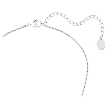 Angelic Halskette, Kissenschliff, Blau, Rhodiniert - Swarovski, 5662142