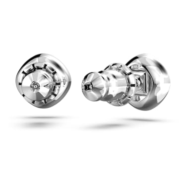 Una Angelic Örhängen, Kvadratslipad, Blå, Rodiumpläterad - Swarovski, 5662143