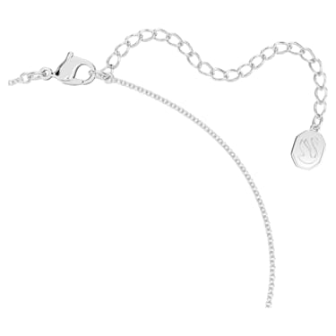 Idyllia Lilia 项链, 蝴蝶, 蓝色, 镀铑 - Swarovski, 5662181
