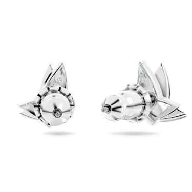Idyllia Lilia スタッドピアス, チョウ, ブルー, ロジウム・プレーティング - Swarovski, 5662183