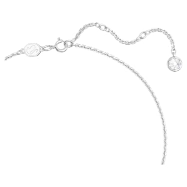 Gema 펜던트, 믹스 컷, 꽃, 핑크, 로듐 플래팅 - Swarovski, 5662493
