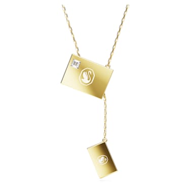 Discover more than 153 letter necklace swarovski latest