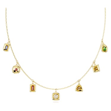 Collar Chroma, Tallas mixtas, Multicolor, Acabado en oro de 18 quilates - Swarovski, 5662918