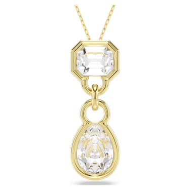 Colgante Imber, Tallas mixtas, Blanco, Baño tono oro - Swarovski, 5663339