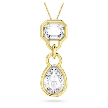 Colgante Imber, Tallas mixtas, Blanco, Baño tono oro - Swarovski, 5663339
