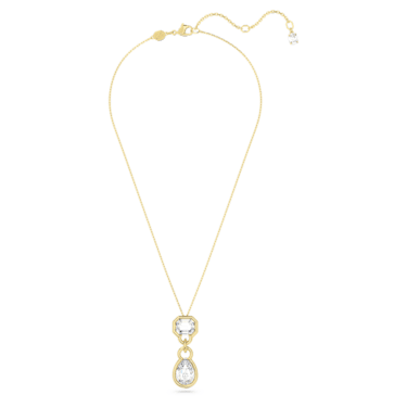 Colgante Imber, Tallas mixtas, Blanco, Baño tono oro - Swarovski, 5663339