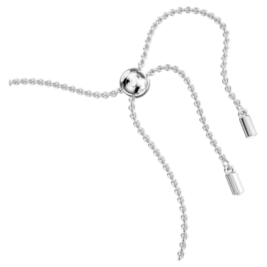 Imber Emily bracelet, Mixed round cuts, Blue, Rhodium plated - Swarovski, 5663394