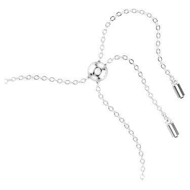 Imber Tennisarmband, Verschillende ronde slijpvormen, Blauw, Rodium toplaag - Swarovski, 5663394
