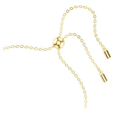 Imber Tennis bracelet, Mixed round cuts, Gold tone, Gold-tone plated - Swarovski, 5663395